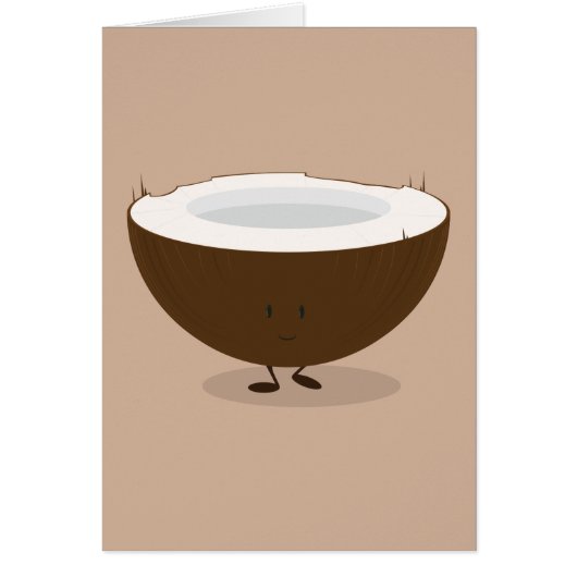 Smiling coconut cards (Front)