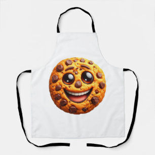 Smiling cookie. apron