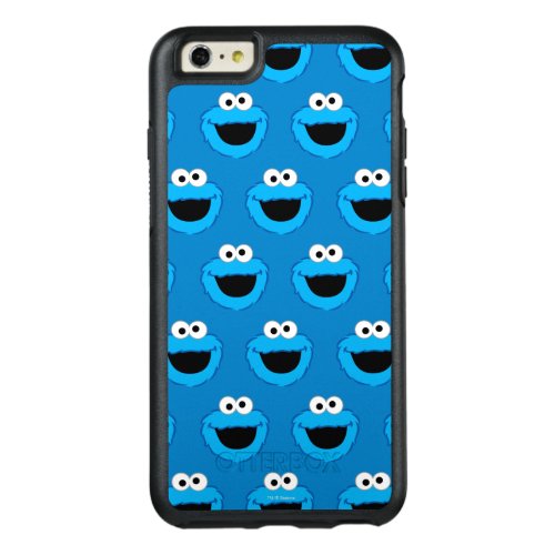 Smiling Cookie Monster Pattern OtterBox iPhone 66s Plus Case