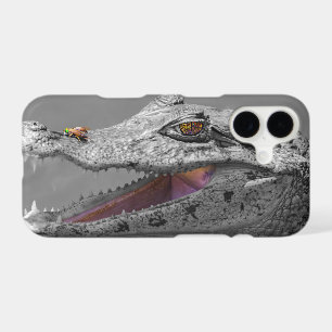 Smiling crocodile in Tortuguero - Costa Rica iPhone 17 Case