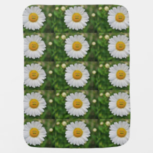 Smiling Daisy Baby Blanket