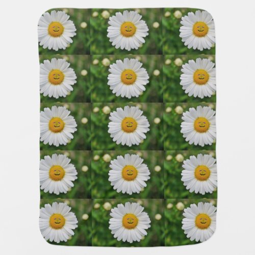 Smiling Daisy Baby Blanket