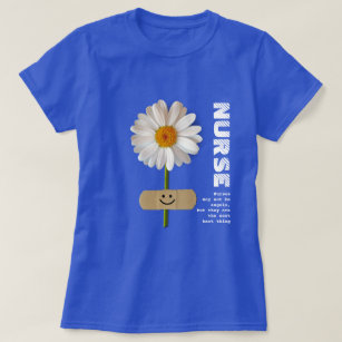 Smiling Daisy Nurse  Gift T-Shirt