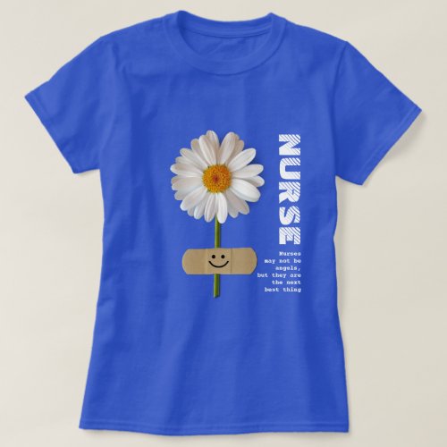 Smiling Daisy Nurse  Gift T_Shirt
