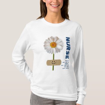 Smiling Daisy Nurse  Gift T-Shirt
