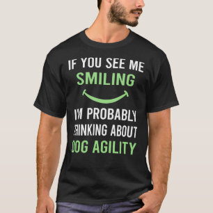 Smiling Dog Agility Training T-Shirt