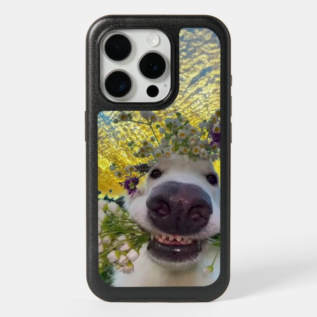 Smiling dog iPhone Case  (Back)