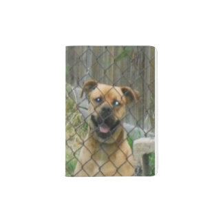 Smiling Dog Passport Holder