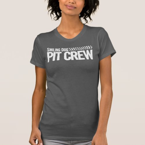 Smiling Dog Pit Crew T_Shirt