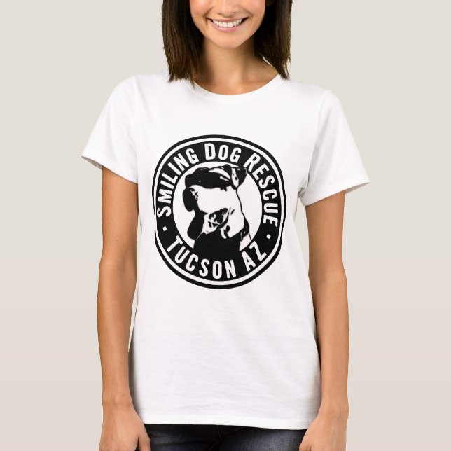 Smiling Dog Rescue T-Shirt (Front)