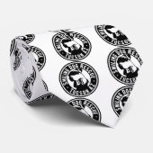 Smiling Dog Rescue Tie (Rolled)