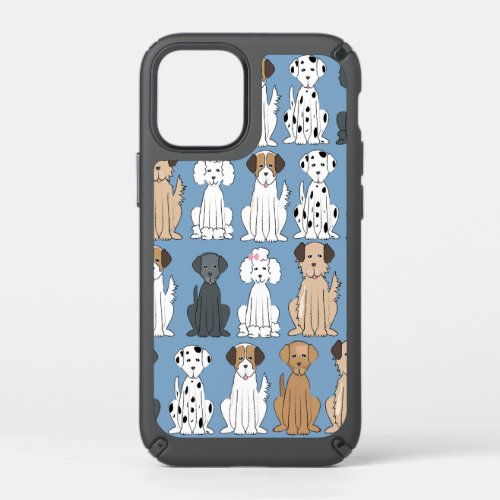 Smiling Dogs   Speck iPhone 12 Mini Case