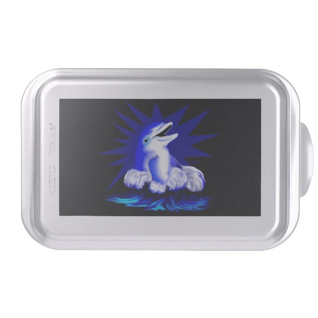 Smiling Dolphin Cake Pan (Front)