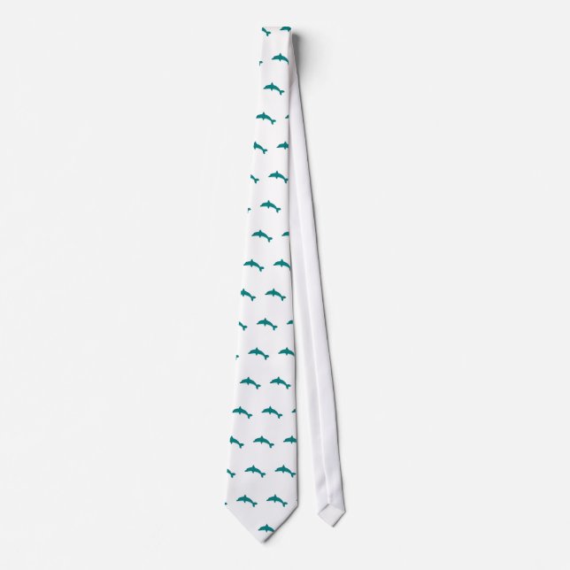 Smiling Dolphin Neck Tie (Front)