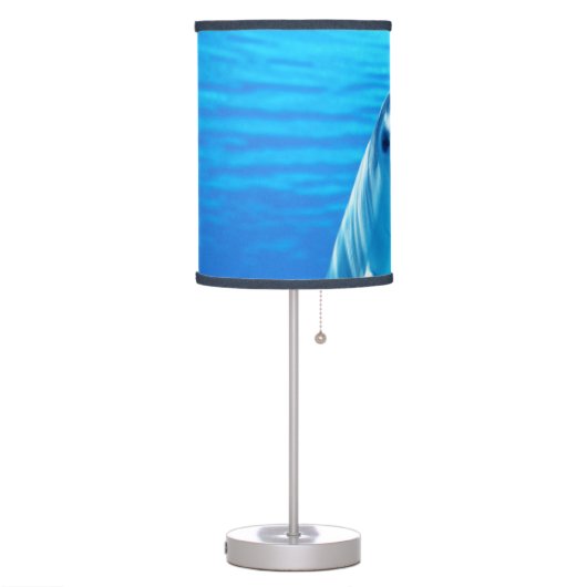 Smiling Dolphin Underwater Sea Life Table Lamp (Left)