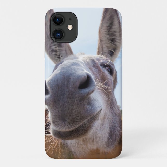 Smiling Donkey Case-Mate iPhone Case (Back)