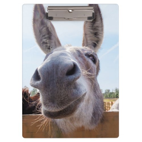 Smiling Donkey Clipboard