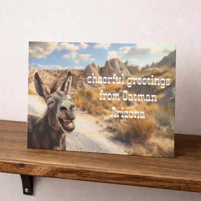 Smiling donkey, Oatman Arizona Invitation (Creator Uploaded)