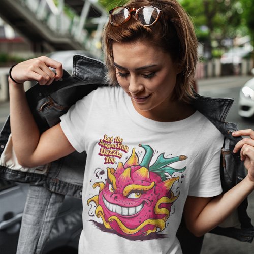 Smiling Dragon Fruit of Joy T_Shirt