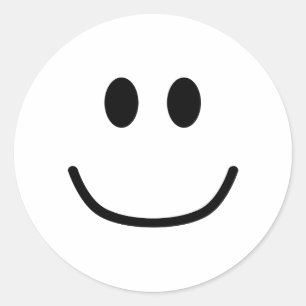 Smiling Expression Stickers 0002 (Custom Color)