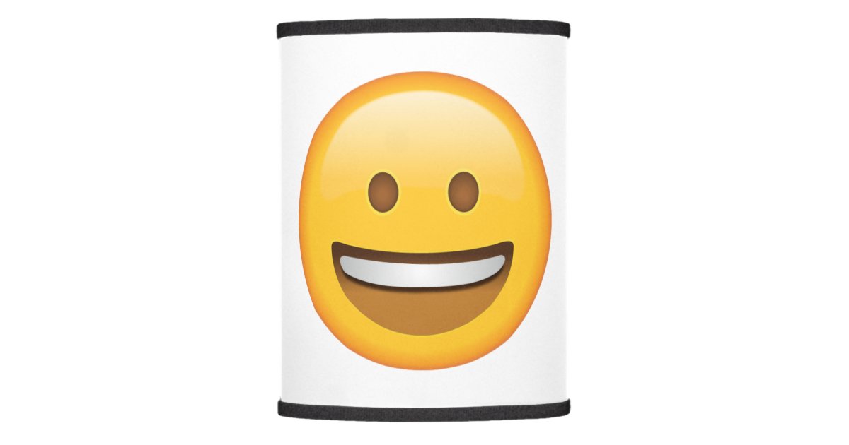 Smiling Face Emoji Lamp Shade Zazzle