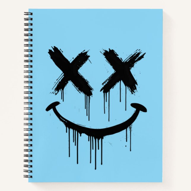 Smiling face. notebook (Front)