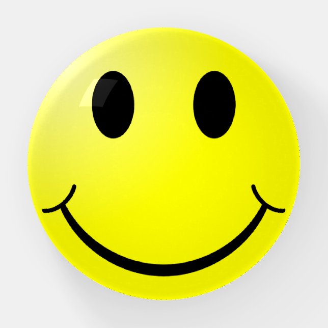 Smiling Face Paperweight (Front)
