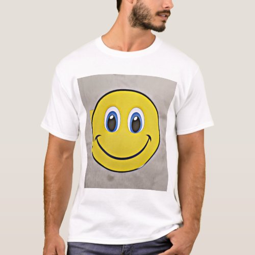 smiling face T_Shirt