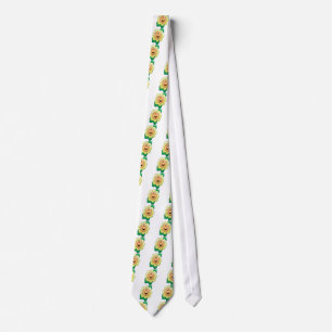 smiling face tie