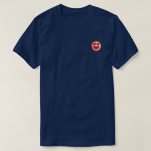 Smiling Face with Heart Eyes Emoji T-Shirt