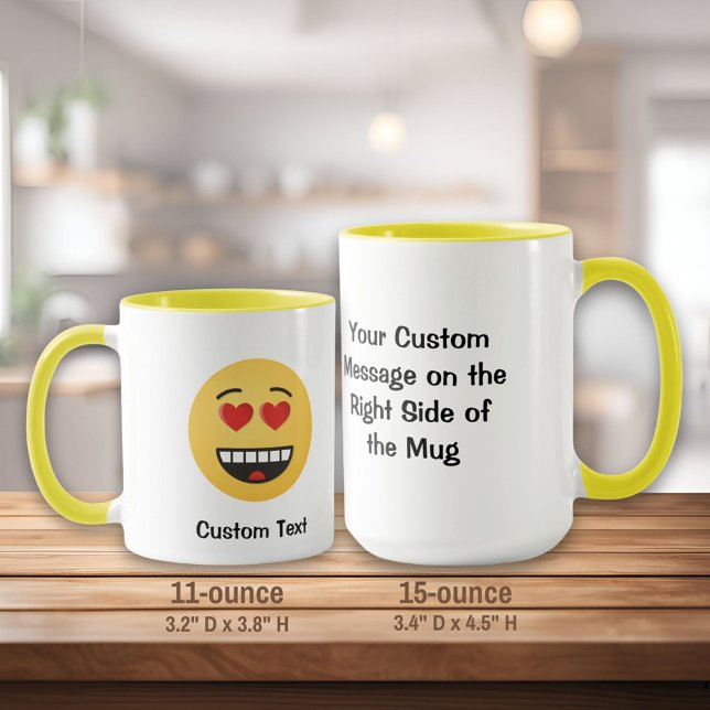 Smiling Face with Heart-Shaped Eyes Mug (Creator Uploaded)