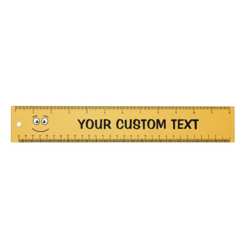 Smiling Face with Open Eyes 12 inch Ruler