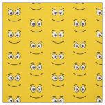 Smiling Face with Open Eyes Fabric