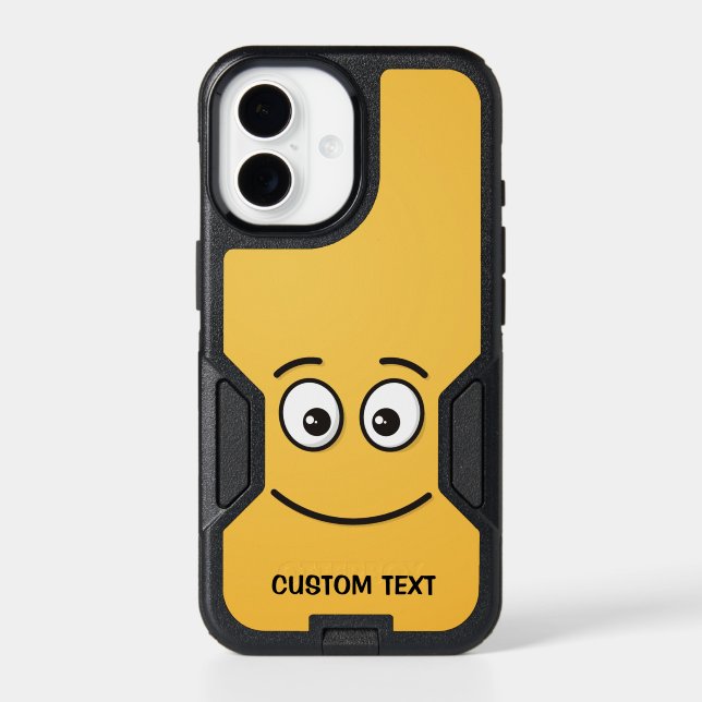 Smiling Face with Open Eyes iPhone Case (Back)
