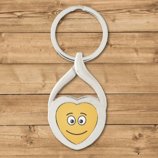 Smiling Face with Open Eyes Keychain