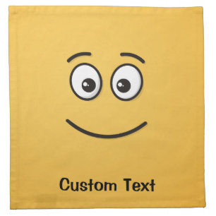 Smiling Face with Open Eyes Napkin