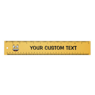 Smiling Face with Open Mouth 12 inch Ruler
