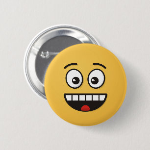Smiling Face with Open Mouth Button