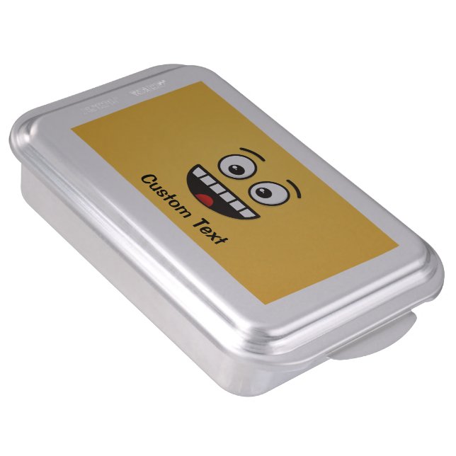Smiling Face with Open Mouth Cake Pan (Side)