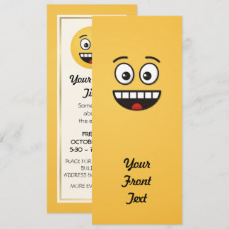 Smiling Face with Open Mouth Invitation