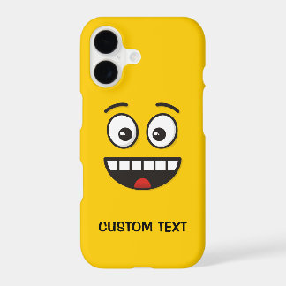 Smiling Face with Open Mouth iPhone Case