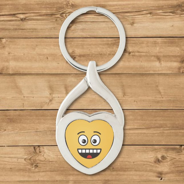 Smiling Face with Open Mouth Keychain (Creator Uploaded)
