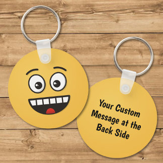 Smiling Face with Open Mouth Keychain