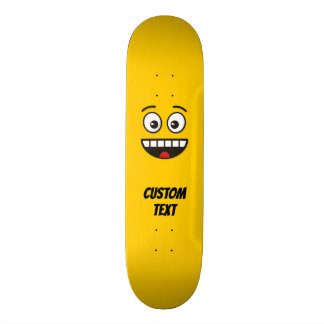 Smiling Face with Open Mouth Skateboard