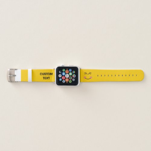 Smiling Face with Smiling Eyes Apple Watch Band