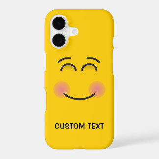 Smiling Face with Smiling Eyes iPhone Case