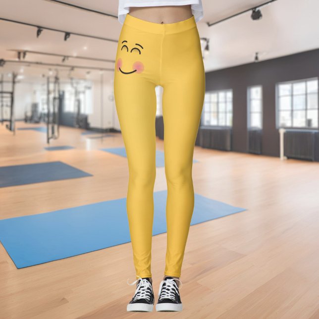 Smiling Face with Smiling Eyes Leggings (Creator Uploaded)