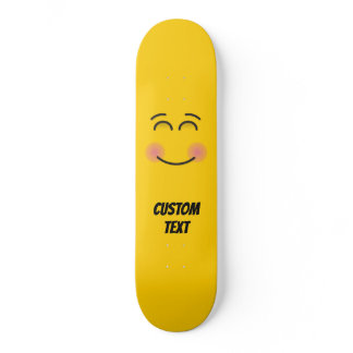 Smiling Face with Smiling Eyes Skateboard