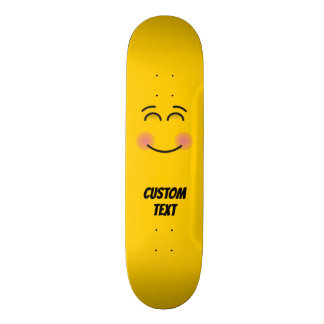 Smiling Face with Smiling Eyes Skateboard
