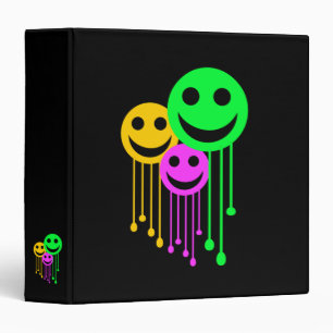 Smiling faces binder